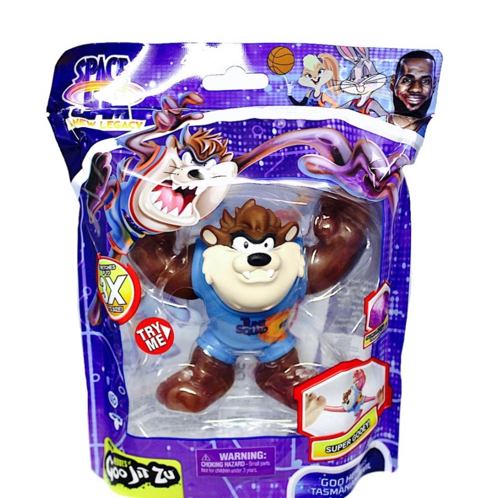 Space Jams 5” Bugs Bunny and 5” taz are both Super Stretchy